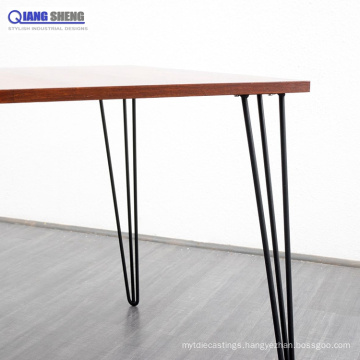 dressing table industrial 16inch 22" 40cm 110cm 25 cm powder coated xiamen table legs hairpin hairpin furniture frame legs